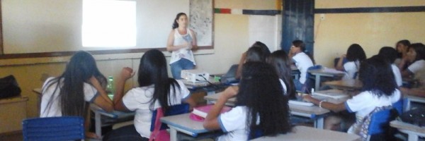 Palestra sobre a conservação da água - Escola Joaquim José Cavalcanti - Petrolin-PE - 31.07.15